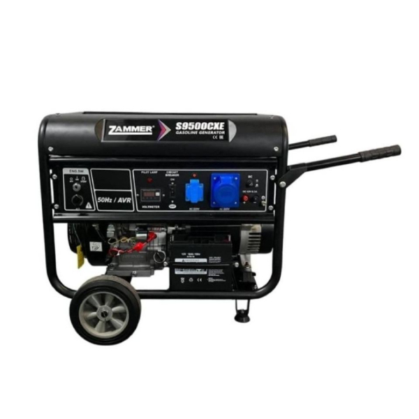 Бензиновый генератор Zammer S9500CXE 4-х тактный фото