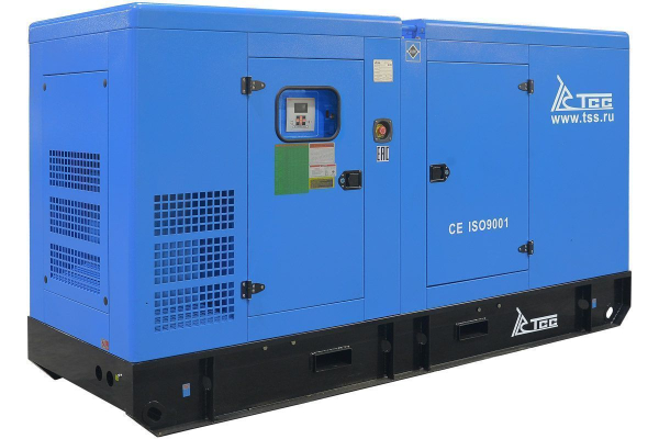 Дизельный генератор ТСС АД-150С-Т400 в шумозащитном кожухе с АВР 025138 4-х тактный фото