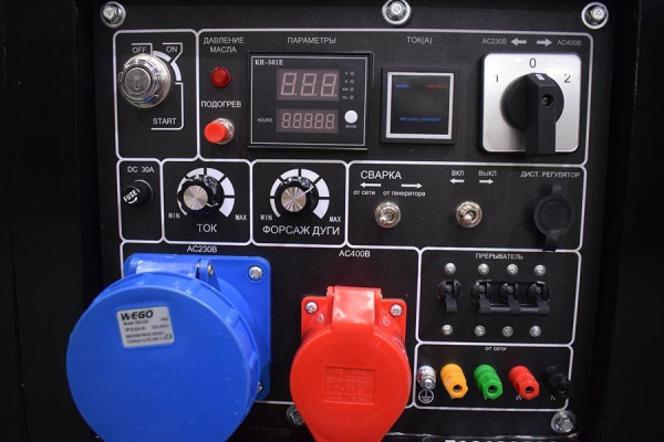 Дизельный сварочный генератор ТСС DGW 10.0/300ED-R3 026498 для гаража фото