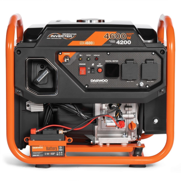 Бензиновый инверторный генератор DAEWOO GDA 4600Ei 4-х тактный фото