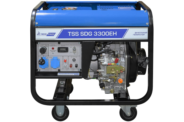 Дизельный генератор ТСС SDG 3300EH 100044 стационарный фото