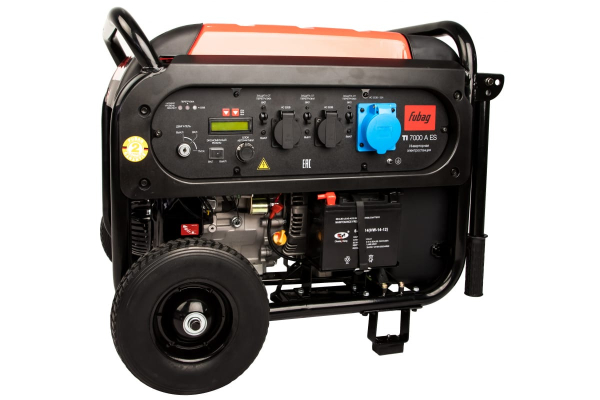 Бензиновый инверторный генератор Fubag TI 7000 A ES синхронный фото