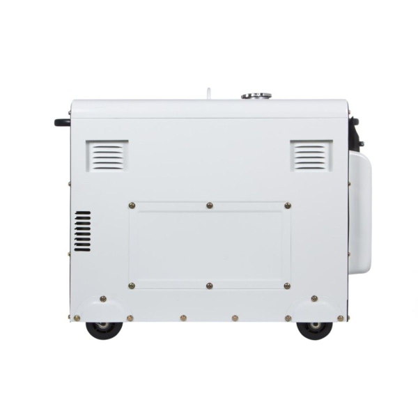 Дизельный генератор Hyundai DHY 8500 SE-3  на колесах фото