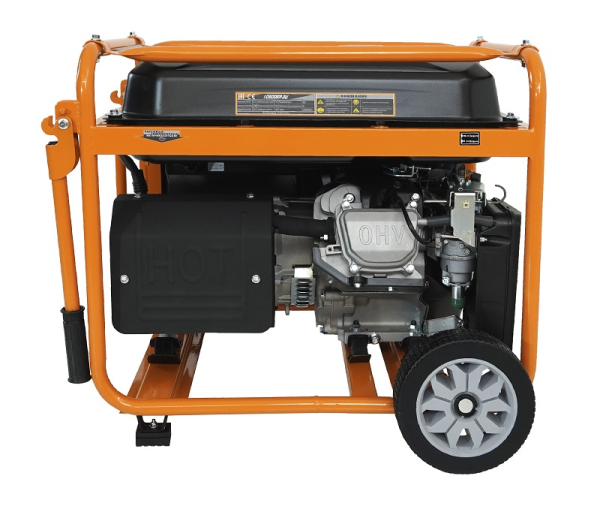 Бензиновый генератор Lifan 10500EA-3U с датчиком моточасов (с мощн без огранич при 1-но и 3-х фазном режиме) фото