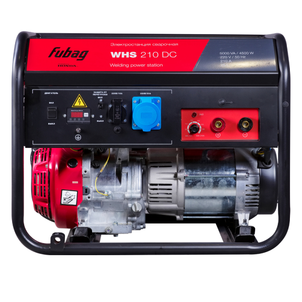 Бензиновый сварочный генератор Fubag WHS 210 DC 646245 для гаража фото