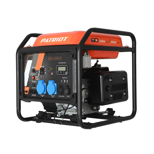 Бензиновый инверторный генератор PATRIOT iGN 3500 для гаража фото