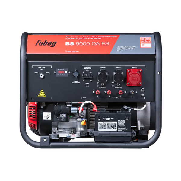 Бензиновый генератор Fubag BS 9000 DA ES 4-х тактный Бензиновый генератор Fubag BS 9000 DA ES 4-х тактный фото