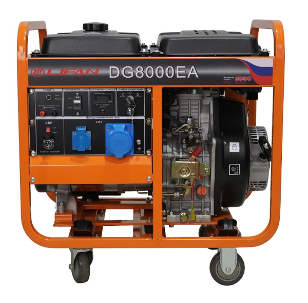 Дизельный генератор Lifan DG8000EA 00157314 фото