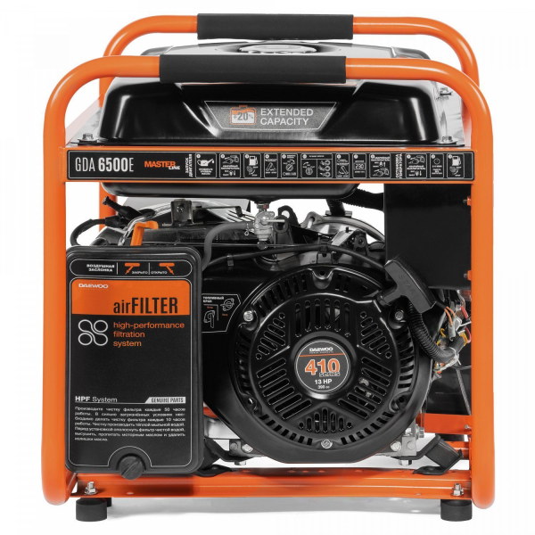 Бензиновый генератор DAEWOO GDA 6500E 4-х тактный фото