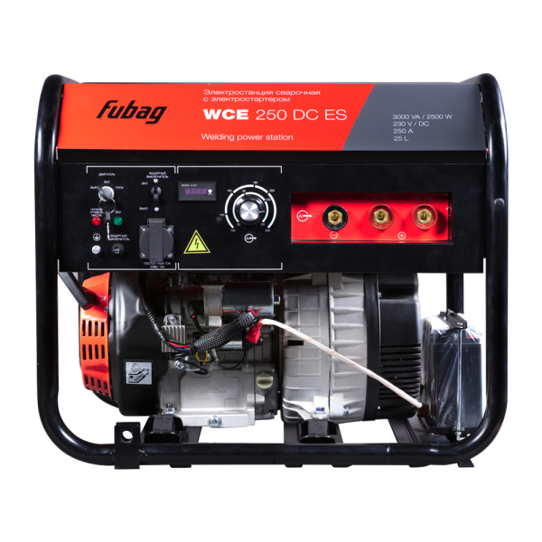 Бензиновый сварочный генератор Fubag WCE 250 DC ES 4-х тактный фото