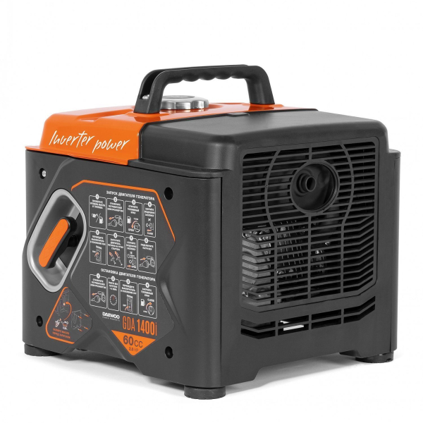 Бензиновый инверторный генератор DAEWOO GDA 1400i переносной фото