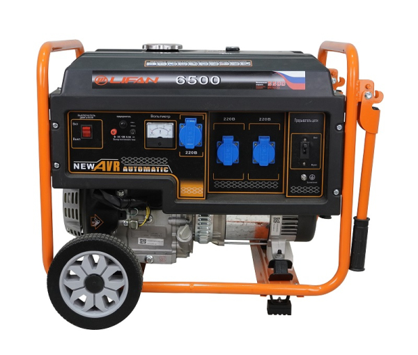 Бензиновый генератор Lifan 5 GF-3 (LF6500) 4-х тактный фото