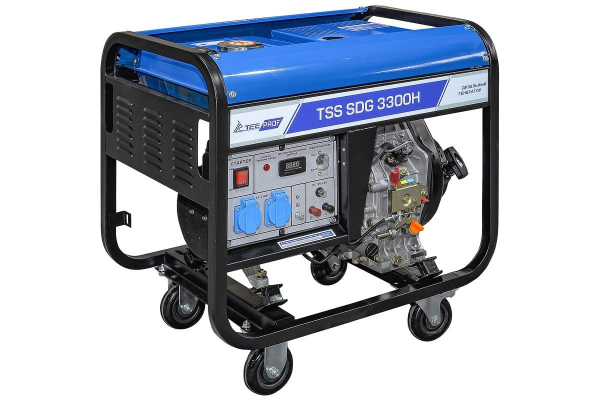 Дизельный генератор ТСС SDG 3300H 100043 4-х тактный фото