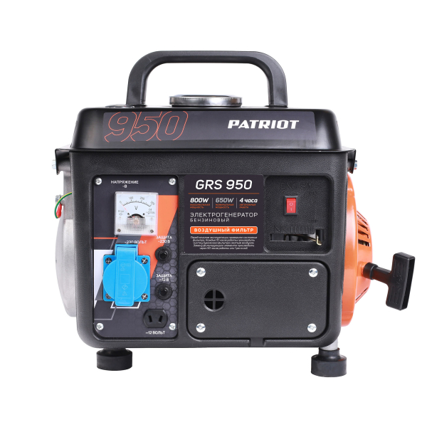 Бензиновый генератор PATRIOT GRS 950 2-х тактный фото