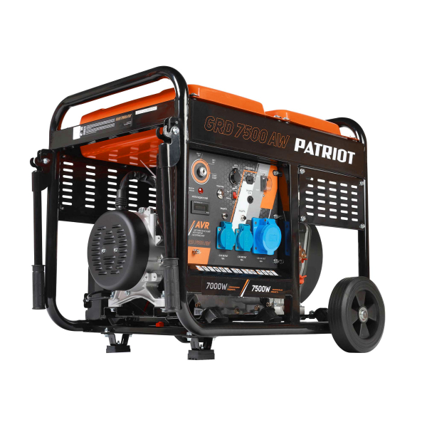 Дизельный генератор PATRIOT GRD 7500 AW 472702275 для гаража фото