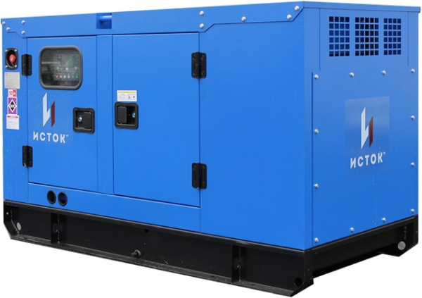 Дизельный генератор Исток АД12С-Т400-РПМ15 в кожухе  для гаража фото