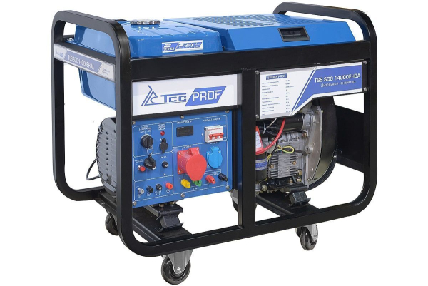 Дизельный генератор ТСС SDG 14000EH3A 100140 для гаража фото