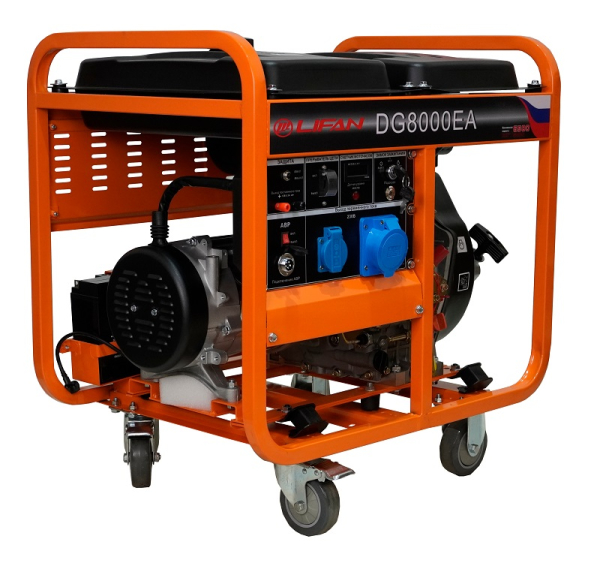 Дизельный генератор Lifan DG8000EA 00157314 4-х тактный фото