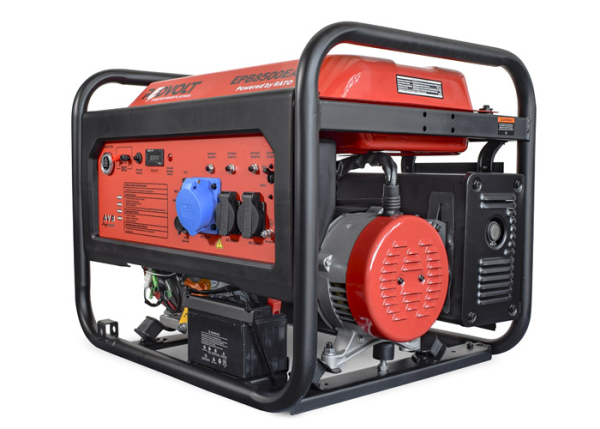 Бензиновый генератор REDVOLT EPB8500EA для гаража фото