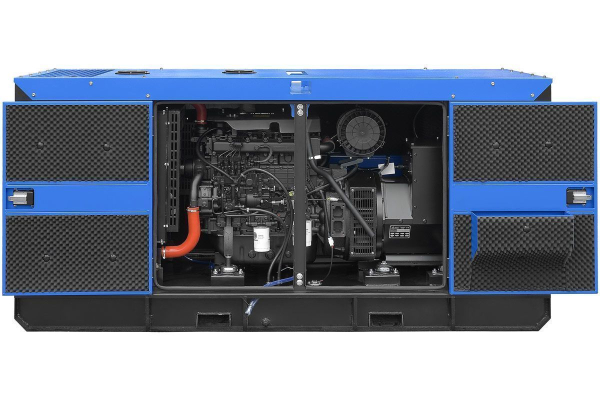 Дизельный генератор ТСС АД-60С-Т400-1РКМ7 в шумозащитном кожухе 025761 4-х тактный фото