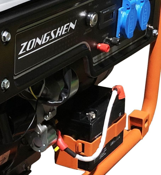 Бензиновый генератор Zongshen PB 3300 E синхронный фото