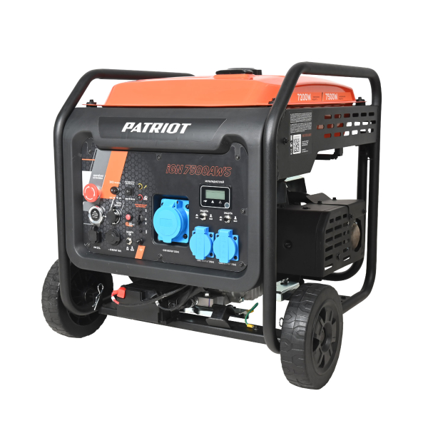 Бензиновый инверторный генератор PATRIOT iGN 7500AWS фото