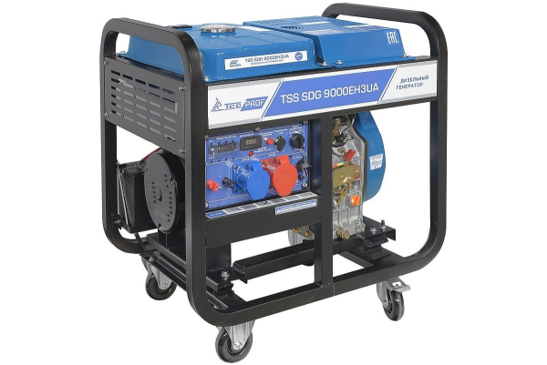Дизельный генератор ТСС SDG 9000EH3UA 100036 4-х тактный фото