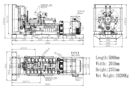 Дизельный генератор ТСС АД-1000С-Т400-1РМ15 фото