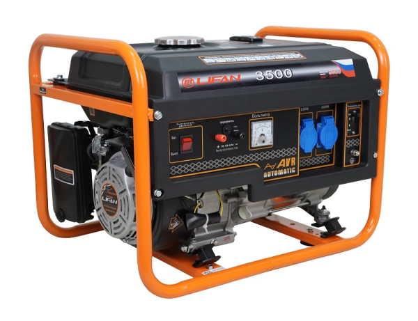 Бензиновый генератор Lifan 3 GF-6 (LF3500) 4-х тактный фото