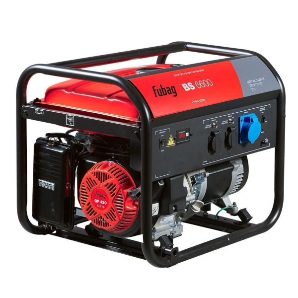 Бензиновый генератор Fubag BS 6600 синхронный фото