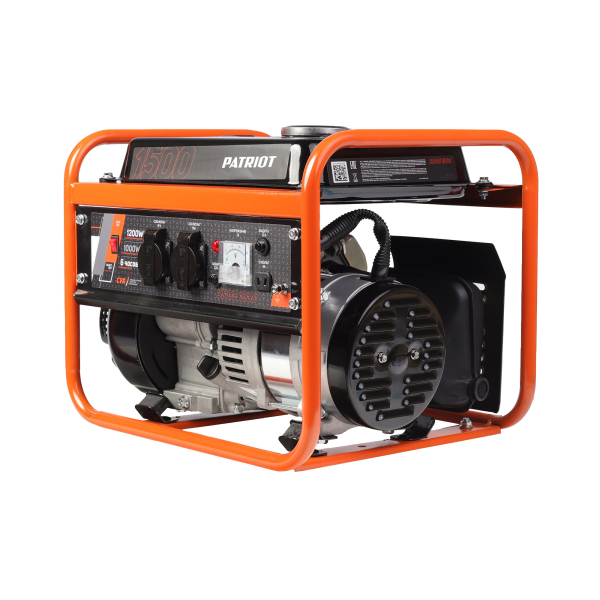 Бензиновый генератор PATRIOT SRGE 1500 для гаража фото