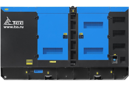 Дизельный генератор ТСС ЭД-250-Т400 в шумозащитном кожухе на прицепе фото