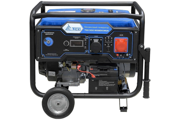 Бензиновый генератор ТСС SGG 8000EH3NUA для гаража фото