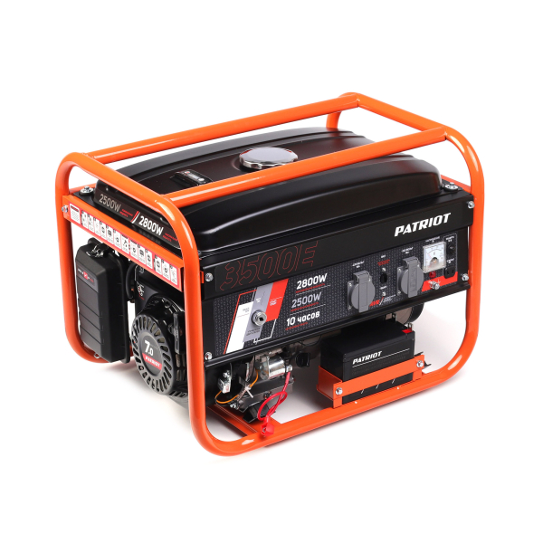Бензиновый генератор PATRIOT SRGE 3500 E 4-х тактный фото