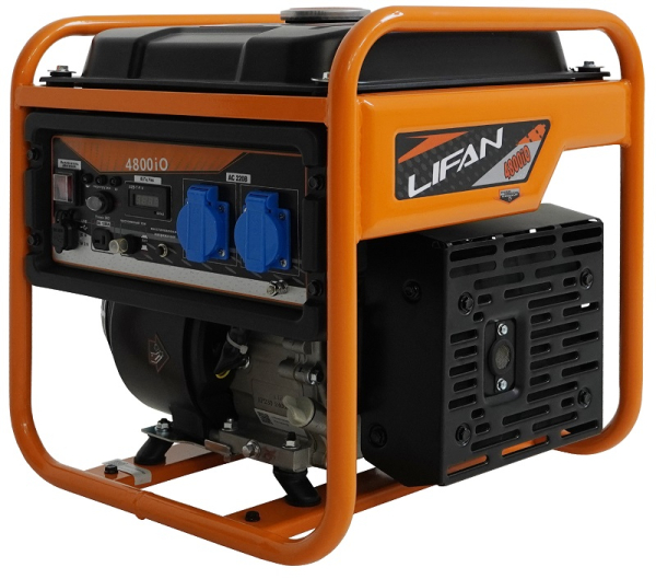 Бензиновый инверторный генератор Lifan 4800IO синхронный фото