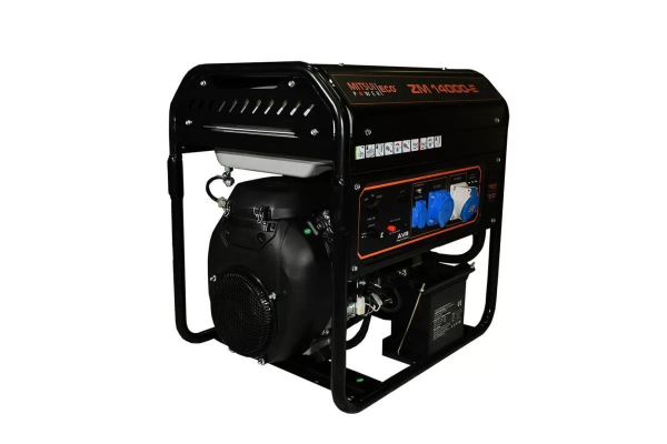 Бензиновый генератор Mitsui ZM 14000 E 4-х тактный фото
