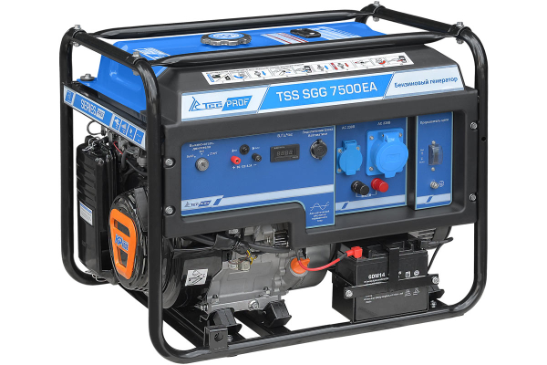 Бензиновый генератор ТСС SGG 7500ЕA синхронный фото