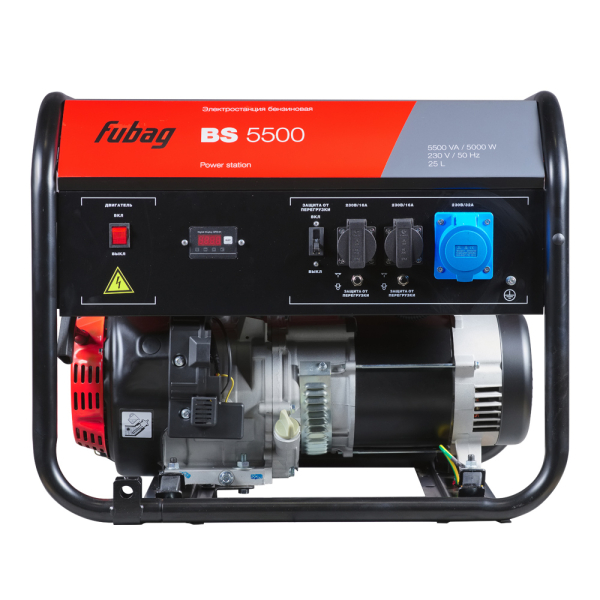 Бензиновый генератор Fubag BS 5500 646278 для гаража фото