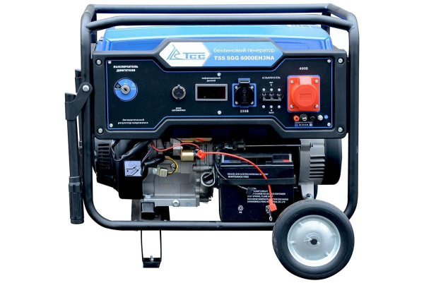 Бензиновый генератор ТСС SGG 6000EH3NA в кожухе МК-1.1 4-х тактный фото