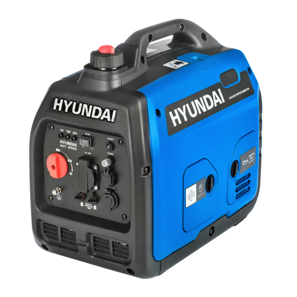 Бензиновый инверторный генератор Hyundai HHY 3050Si для гаража фото