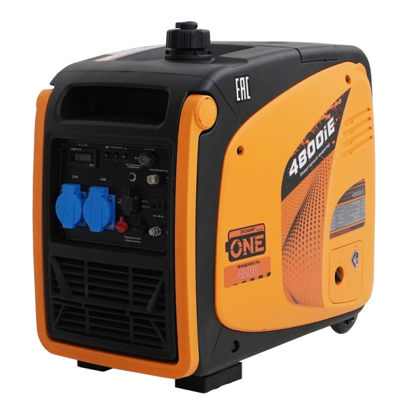 Бензиновый инверторный генератор Lifan 4800IE 4-х тактный фото