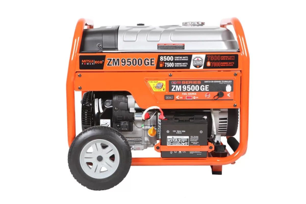 Бензиновый генератор Mitsui ZM 9500 GE для гаража фото