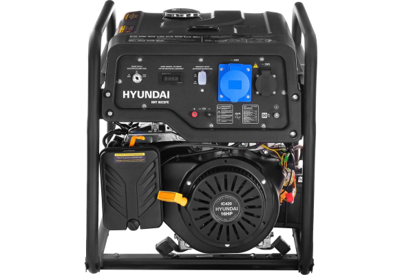Бензиновый генератор Hyundai HHY 9020FE синхронный фото
