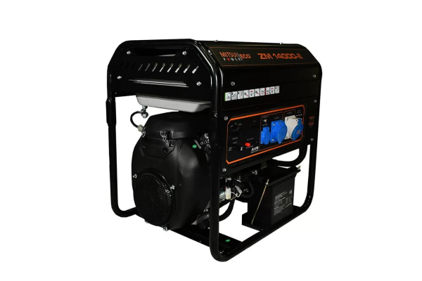 Бензиновый генератор Mitsui ZM 14000 E для гаража фото