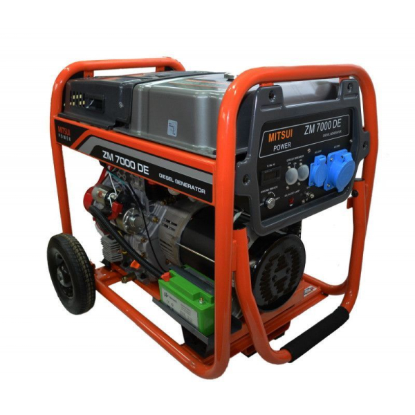 Дизельный генератор Mitsui ZM 7000 DE  4-х тактный Дизельный генератор Mitsui ZM 7000 DE  4-х тактный фото