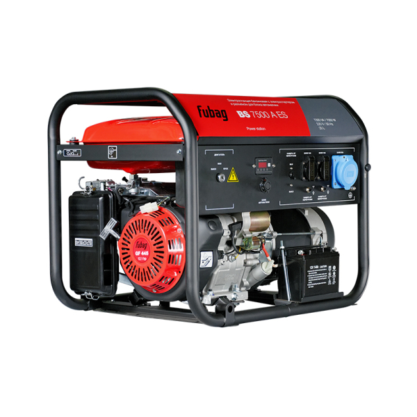 Бензиновый генератор Fubag BS 7500 A ES 4-х тактный фото