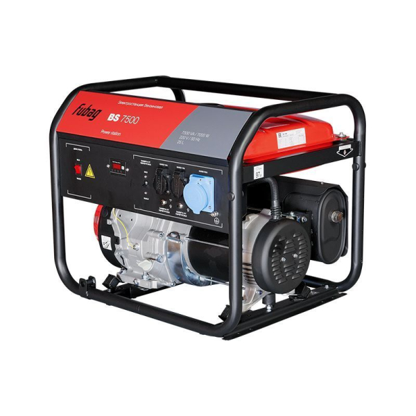 Бензиновый генератор Fubag BS 7500 синхронный фото