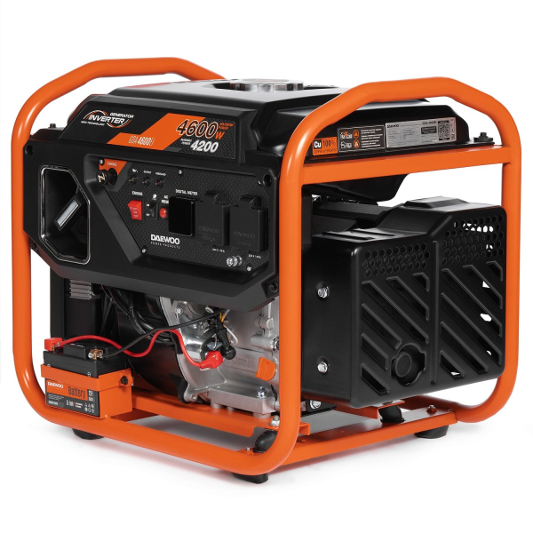 Бензиновый инверторный генератор DAEWOO GDA 4600Ei 4-х тактный фото