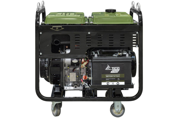 Дизельный генератор ТСС SDG 5000EHA 077039
 синхронный фото