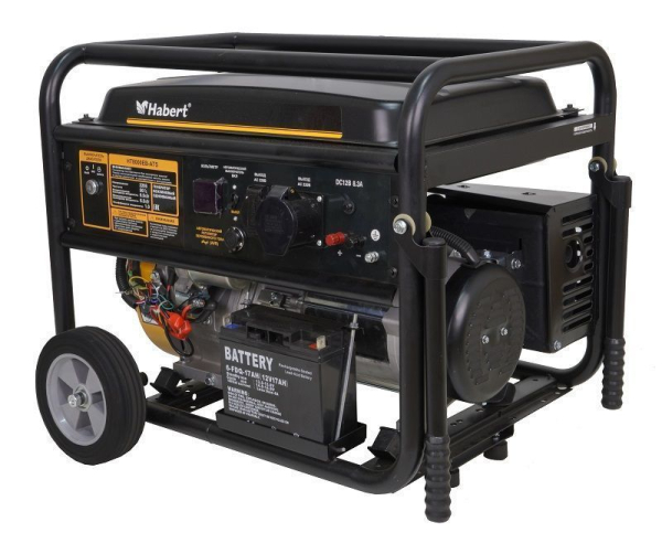 Бензиновый генератор Habert HT8000EB-ATS синхронный фото
